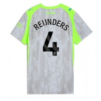 Manchester City Tijjani Reijnders #4 Tredjedrakt Dame 2025-26 Kortermet